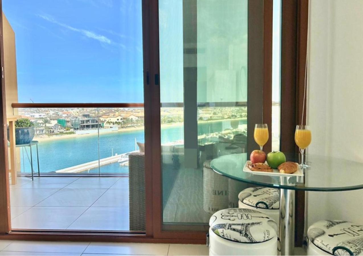 Luxury On The Palm With Marina View Balcony Διαμέρισμα Ντουμπάι Εξωτερικό φωτογραφία