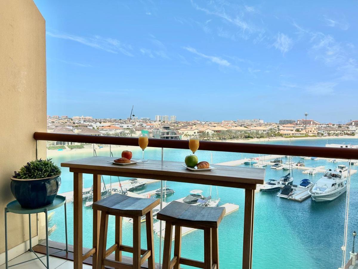 Luxury On The Palm With Marina View Balcony Διαμέρισμα Ντουμπάι Εξωτερικό φωτογραφία